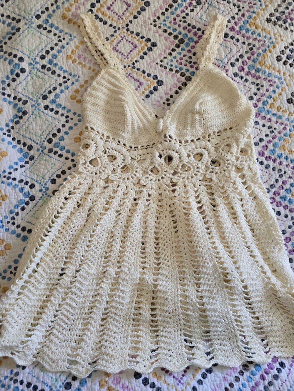 Homemade Hand Knit Top